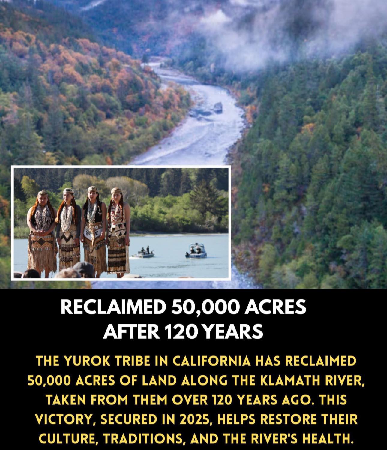 You are currently viewing Yurok Tribe’s Historic “Land Back” Victory: Reclaiming 47,000 Acres of Ancestral Land