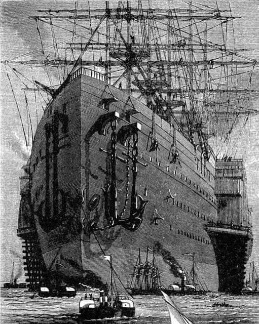 You are currently viewing SS Great Eastern: The Giant Steamship That Failed at Sea but Changed the World