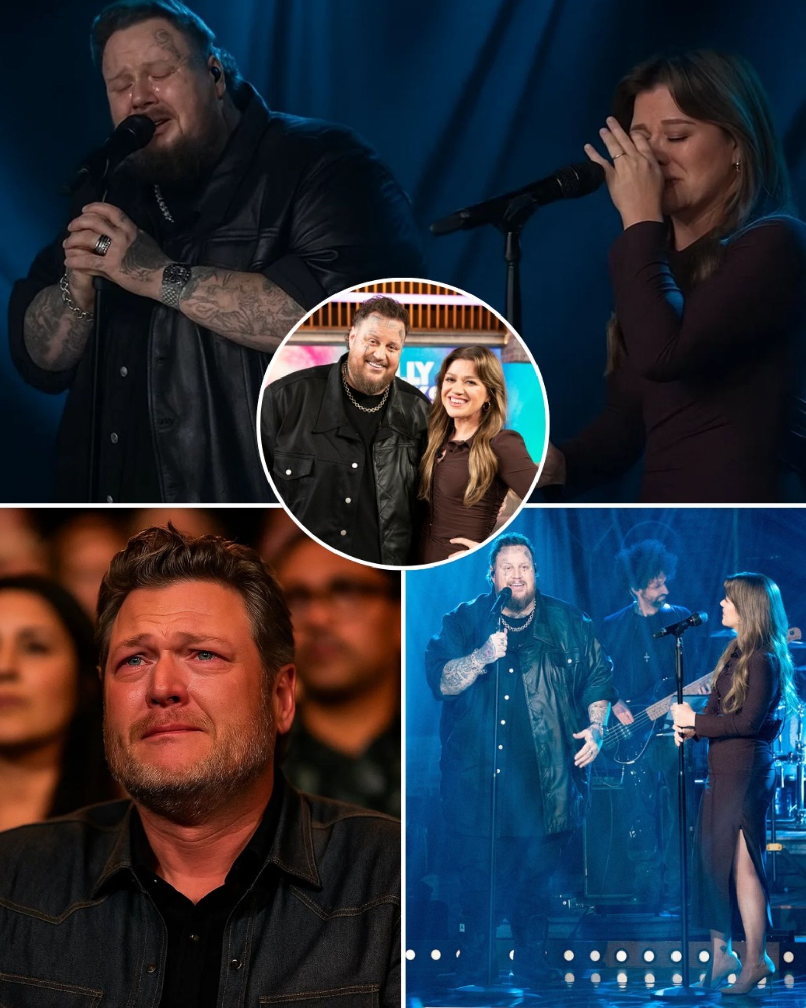 You are currently viewing Jelly Roll and Kelly Clarkson Deliver an Unforgettable Duet of “I Am Not Okay”