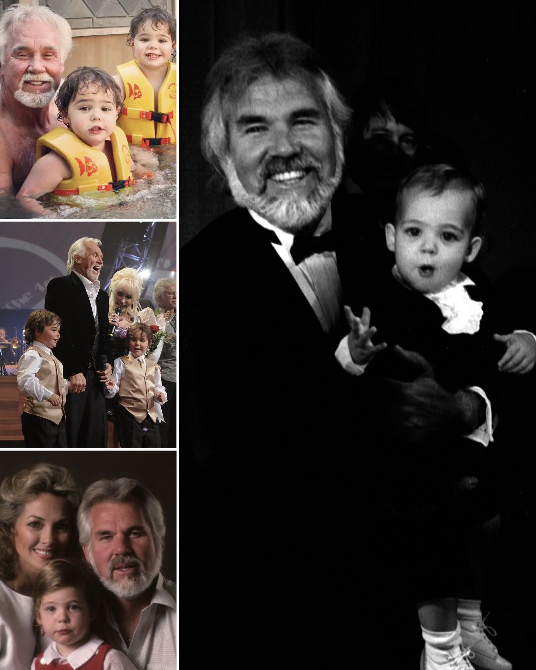 You are currently viewing Kenny Rogers: A Proud Father of Five, Including Twins Born at 65