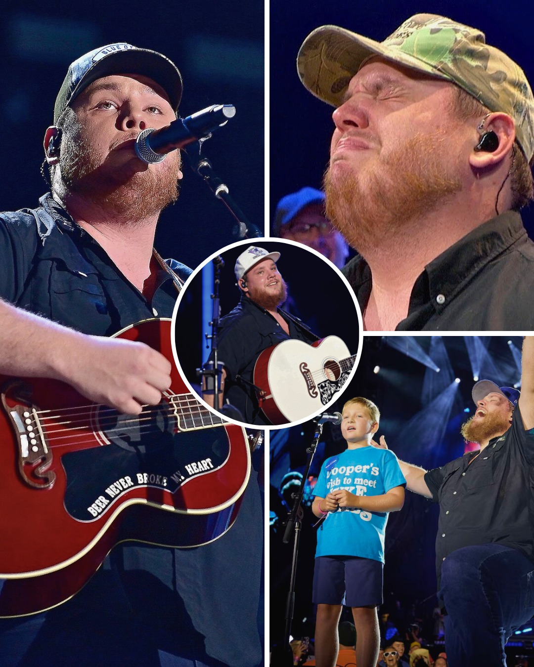 You are currently viewing Luke Combs Stops Concert for Young Cancer Survivor — What Happened Next Had the Crowd in Tears