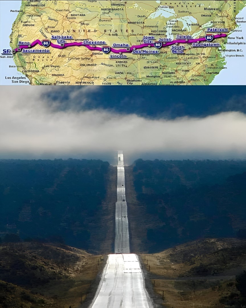 You are currently viewing Discover the “Highway to Heaven” on Interstate Route 80 (I-80) – America’s Most Scenic and Challenging Road