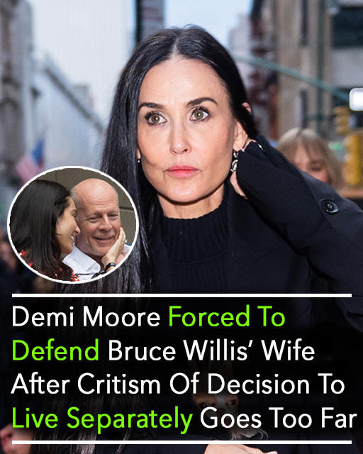 You are currently viewing Demi Moore Defends Bruce Willis’ Wife Amid Criticism Over Dementia Care Decision