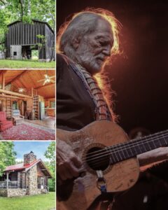 Read more about the article Willie Nelson’s Hand-Crafted Log Cabin Sells for $2.14 Million—Take a Look Inside!
