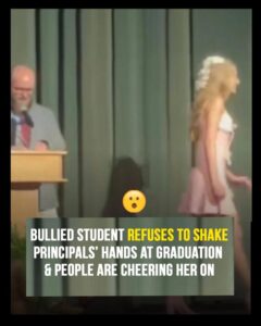 Read more about the article Girl Refuses Handshake from Principal at Graduation – And the Reason Will Break Your Heart