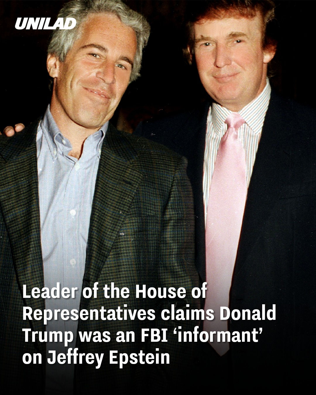 You are currently viewing Leader of the House Claims Donald Trump Was an FBI ‘Informant’ on Jeffrey Epstein Case