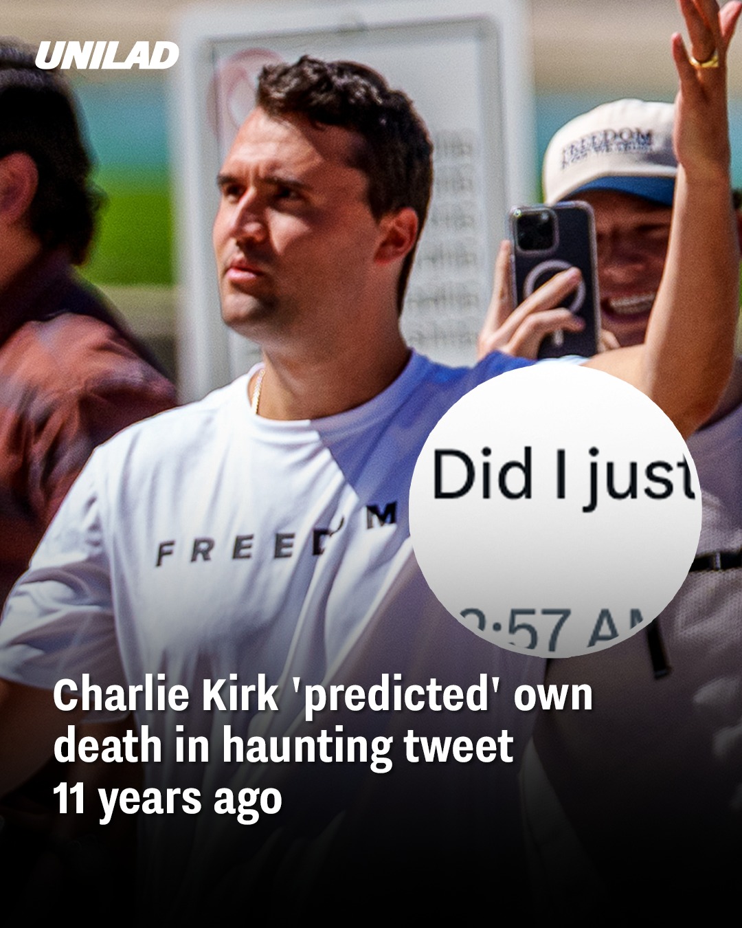 You are currently viewing Charlie Kirk ‘Predicted’ Own Death in Haunting Tweet 11 Years Ago
