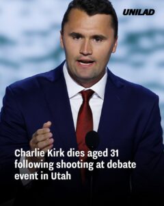Read more about the article Charlie Kirk, Conservative Commentator, Dies at 31 Following Shooting at Debate Event in Utah