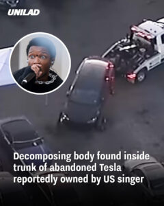 Read more about the article Decomposing Body Found in Trunk of Abandoned Tesla Allegedly Owned by US Singer
