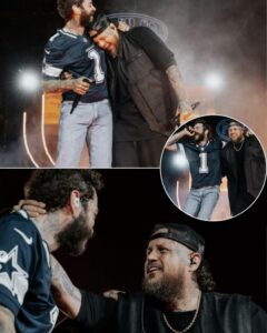 Read more about the article “When Two Lost Souls Found Each Other” – Post Malone & Jelly Roll Ignite the 2025 VMAs With a Shattering Performance of Loser