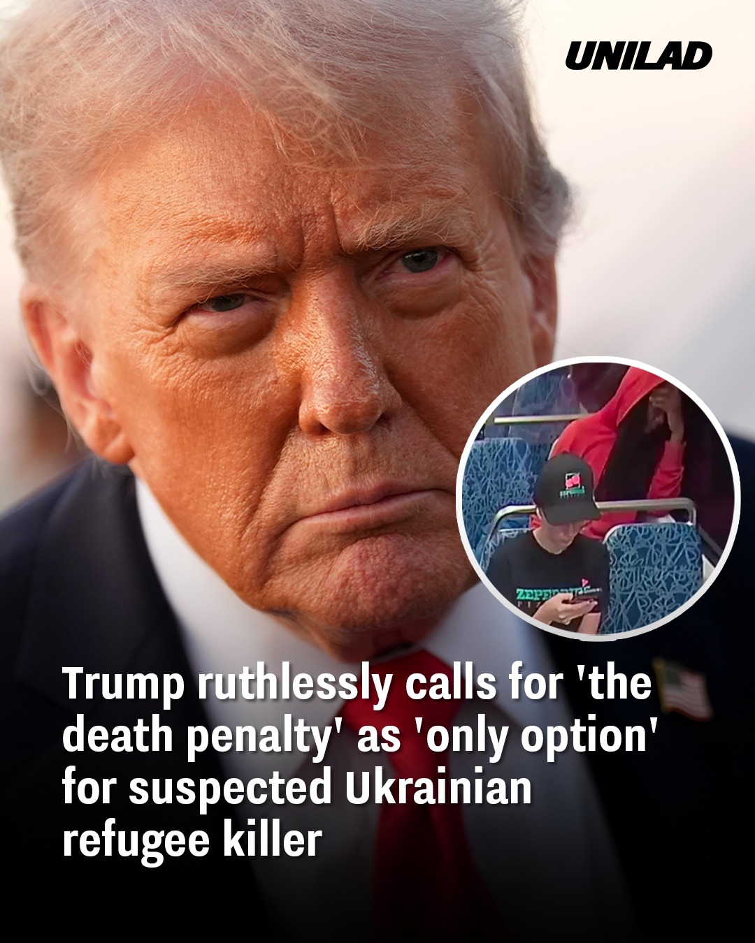 You are currently viewing Trump Calls for ‘Death Penalty’ for Suspect in Ukrainian Refugee’s Murder
