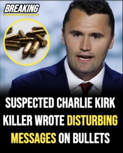 Read more about the article Suspected Charlie Kirk Killer, Tyler Robison, Arrested After Disturbing Bullet Inscriptions and Confession