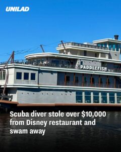 Read more about the article Scuba Diver Pulls Off $10,000 Heist at Disney Restaurant