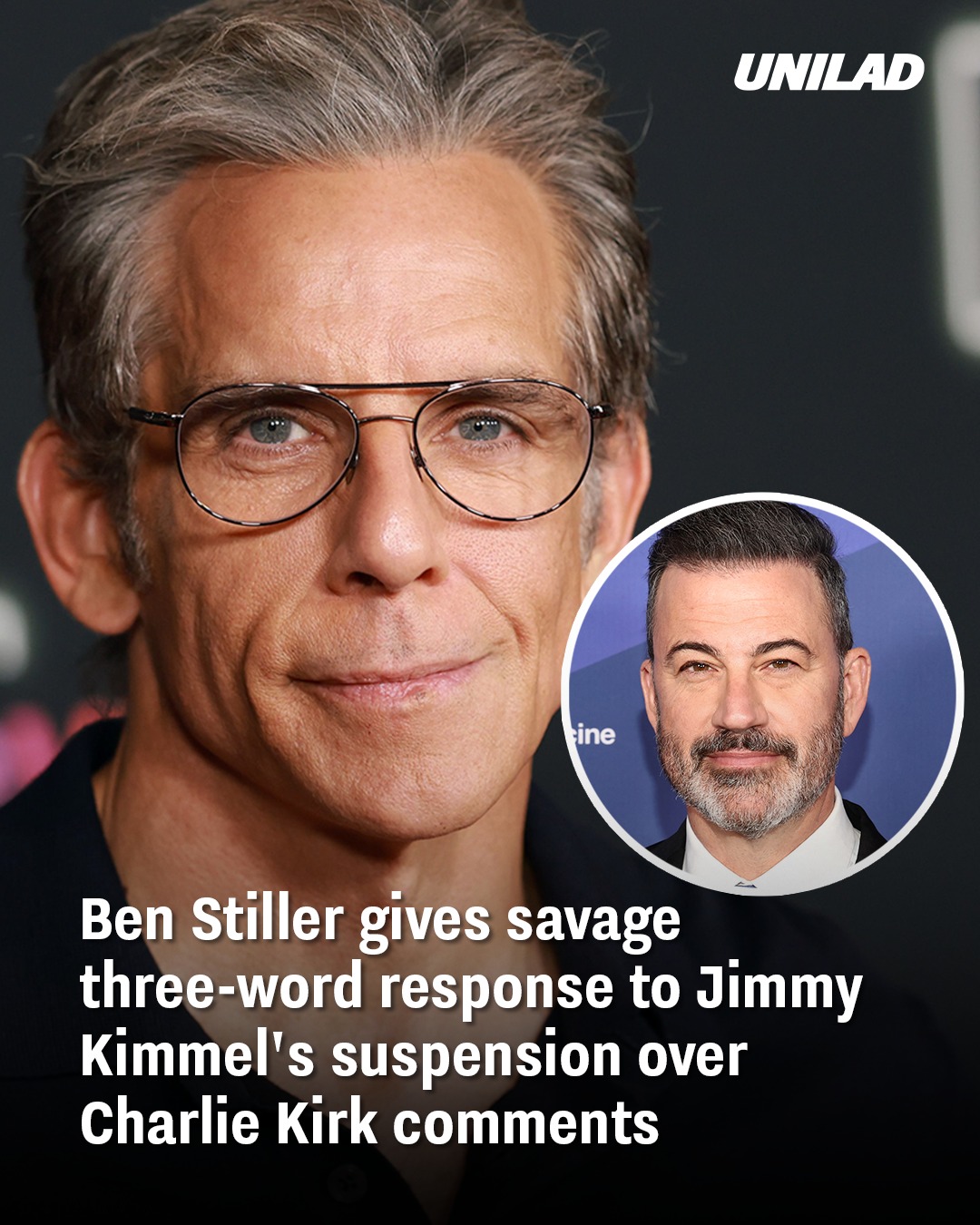 You are currently viewing Ben Stiller Reacts to Jimmy Kimmel’s Suspension Over Charlie Kirk Comments with Brutally Honest Response