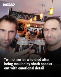 Read more about the article Twin of Surfer Killed in Shark Attack Speaks Out, Sharing Emotional Final Moments