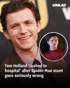 Read more about the article Tom Holland Hospitalized After Stunt Injury on Spider-Man Set