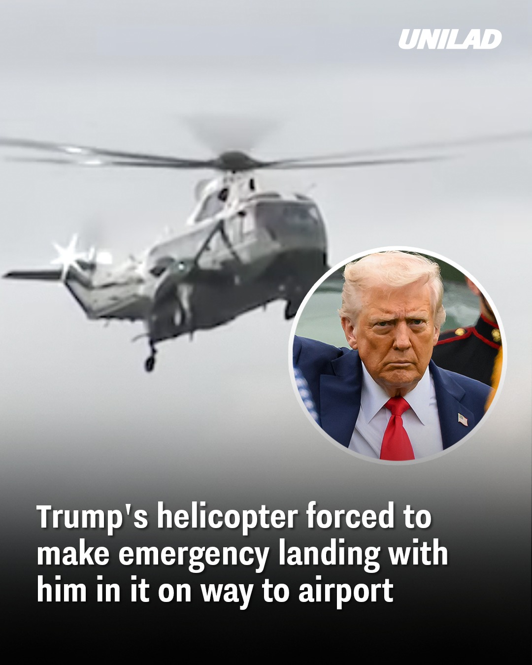 You are currently viewing Trump’s Marine One Makes Emergency Landing in the UK Due to Hydraulic Issue