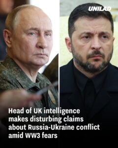 Read more about the article MI6 Chief Sir Richard Moore Warns of Escalating Russia-Ukraine Conflict Amid Global Fears