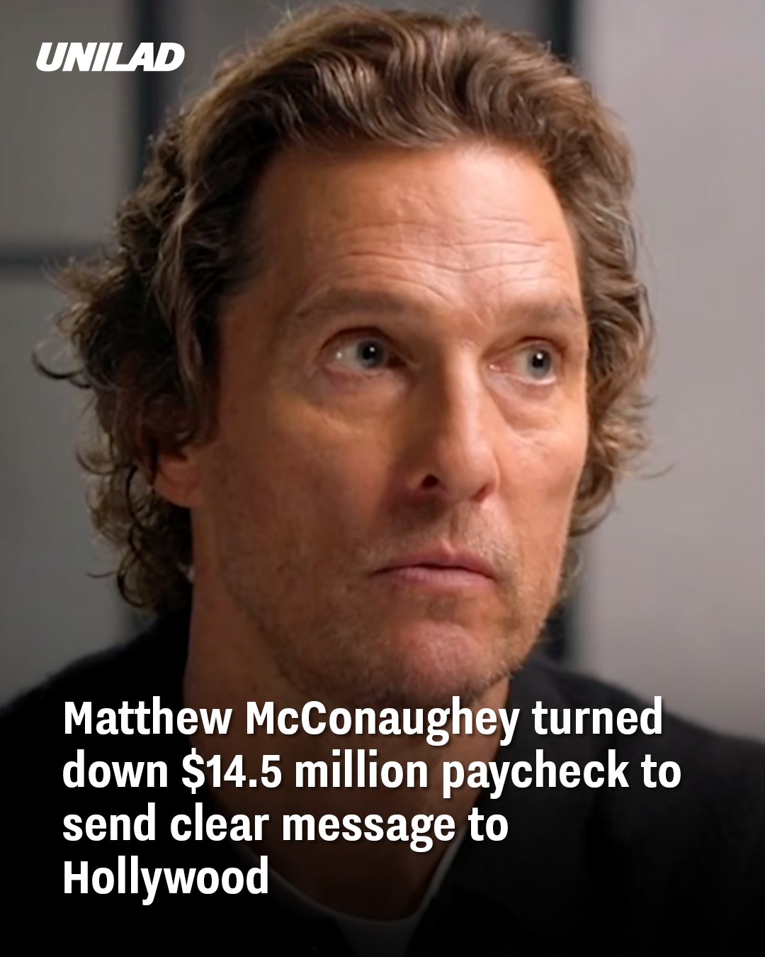 You are currently viewing Matthew McConaughey turned down $14.5 million paycheck to send clear message to Hollywood