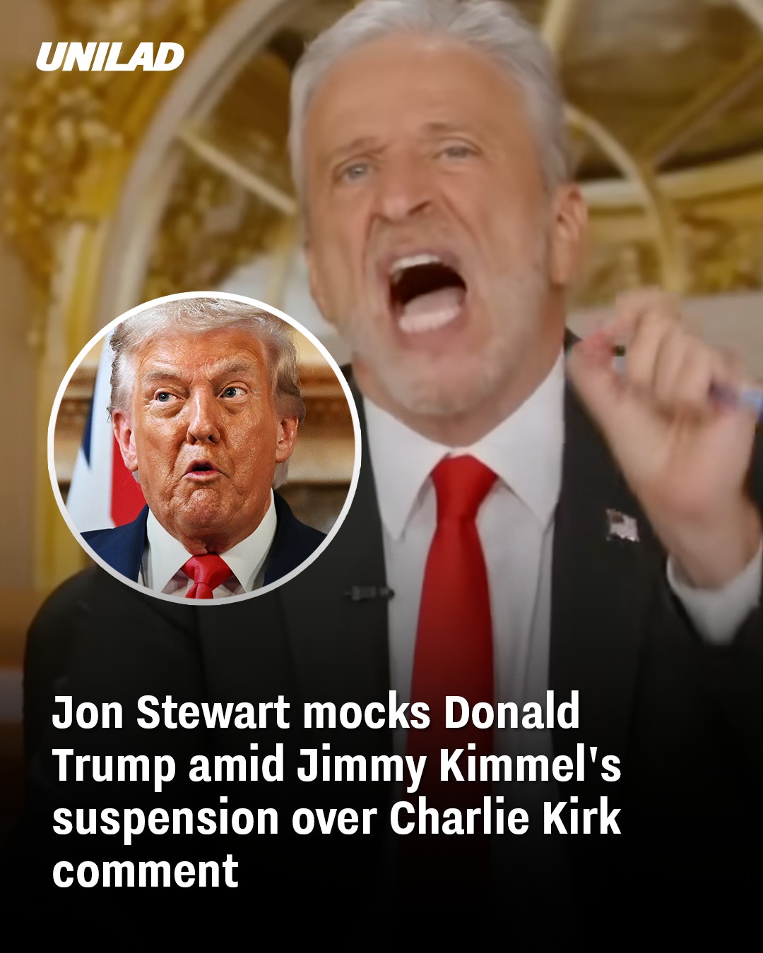 You are currently viewing Jon Stewart Mocks Donald Trump Amid Jimmy Kimmel’s Suspension