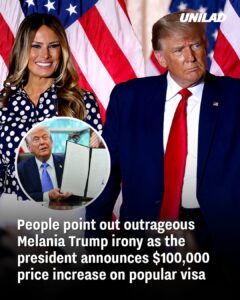 Read more about the article The Irony Behind Trump’s H-1B Visa Fee Increase and Melania’s Journey to the U.S.