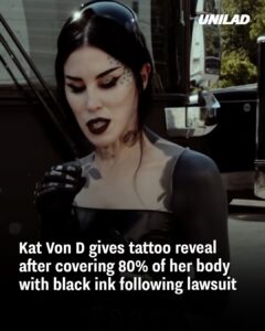 Read more about the article Kat Von D’s Radical Tattoo Transformation: The Story Behind Her Blackout Ink Journey