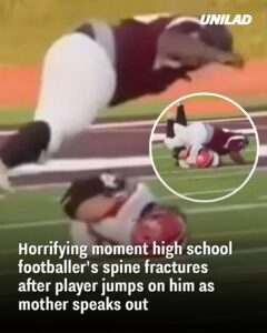 Read more about the article Mother Speaks Out After Son’s Spine Fractures in Horrifying High School Football Incident