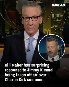 Read more about the article Bill Maher Reacts to Jimmy Kimmel’s Suspension Over Charlie Kirk Comment