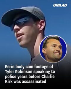 Read more about the article Eerie Bodycam Footage of Tyler Robinson Surfaces Ahead of Charlie Kirk’s Death