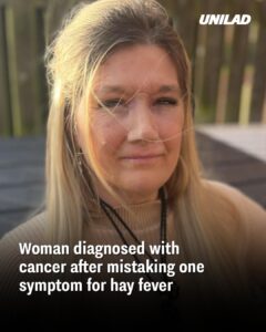 Read more about the article Woman Diagnosed with Cancer After Mistaking Symptom for Hay Fever: A Warning About Nosebleeds