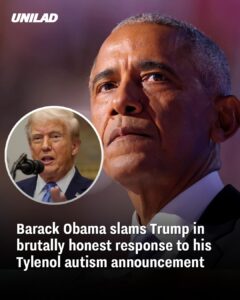 Read more about the article Barack Obama Slams Donald Trump’s Claims About Tylenol and Autism
