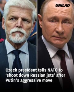 Read more about the article Czech President Urges NATO to Take Action After Russian Jets Violate Airspace