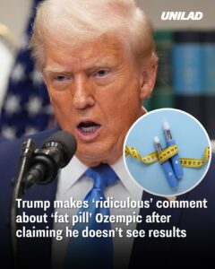 Read more about the article Trump Criticized for ‘Ridiculous’ Ozempic Comments, Dismisses Diabetes Drug as ‘Fat Pill’