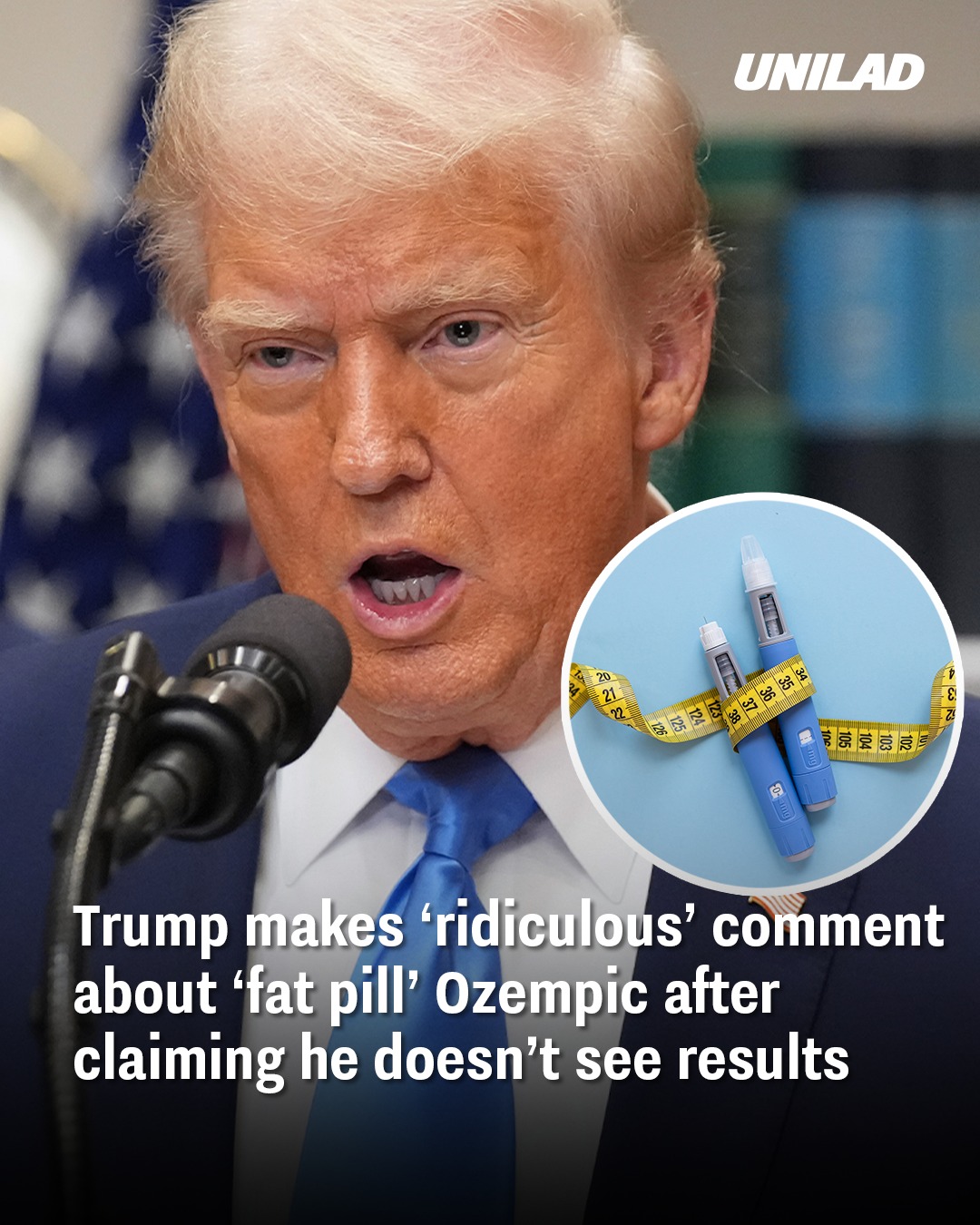 You are currently viewing Trump Criticized for ‘Ridiculous’ Ozempic Comments, Dismisses Diabetes Drug as ‘Fat Pill’