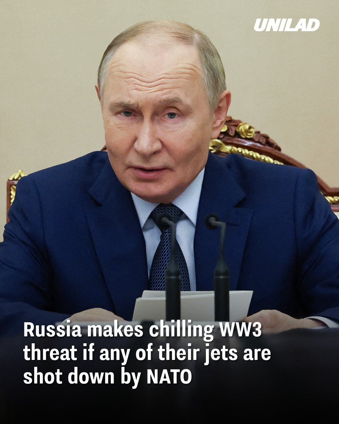 You are currently viewing Russia Issues Chilling WW3 Threat Over NATO Jet Shootdown