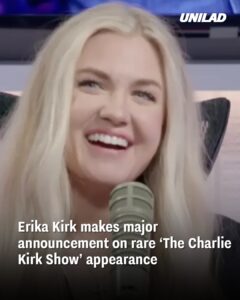 Read more about the article Erika Kirk Steps Forward to Continue Charlie Kirk’s Mission on The Charlie Kirk Show