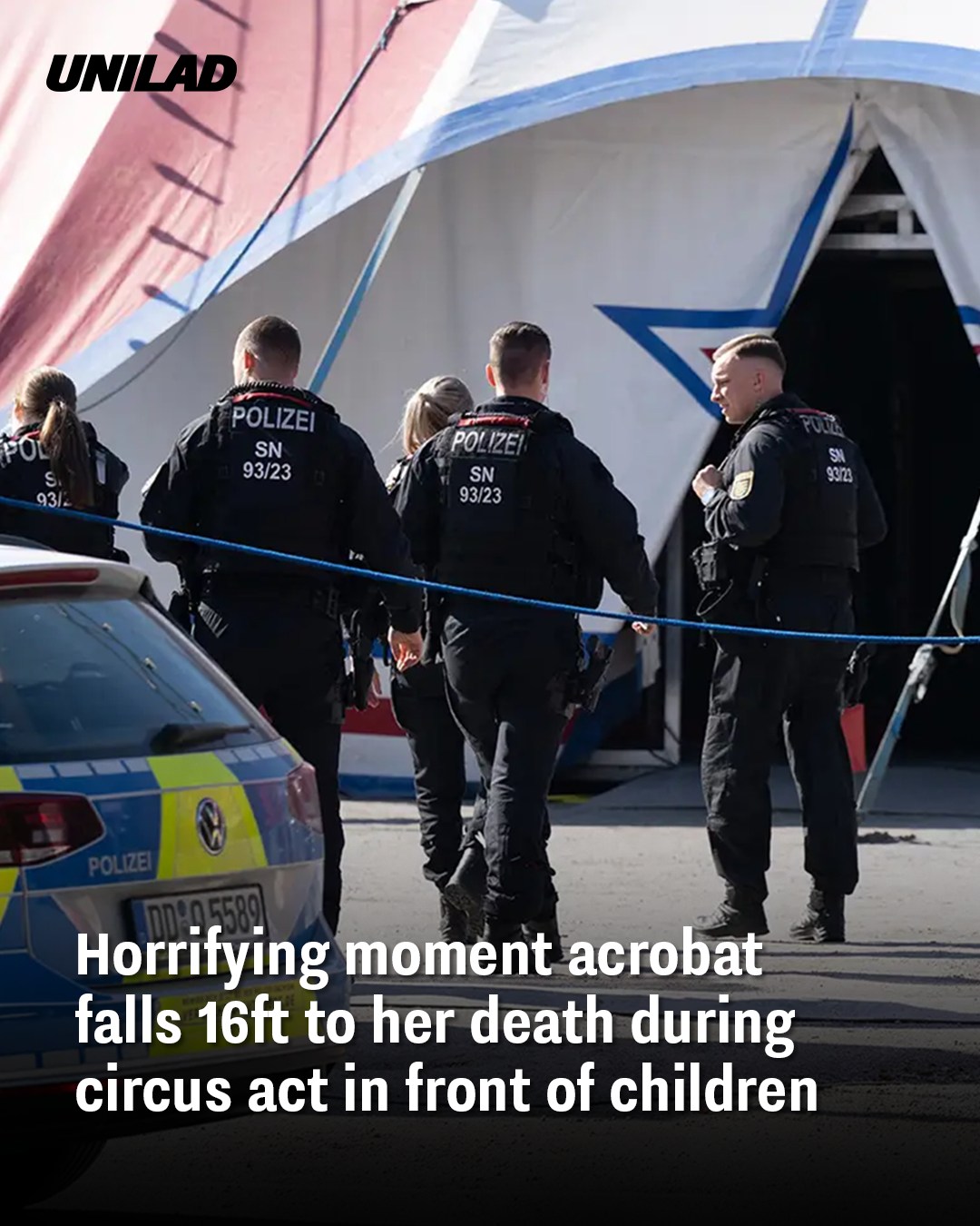 You are currently viewing Horrifying Moment Acrobat Falls 16ft to Her Death During Circus Act in Front of Families