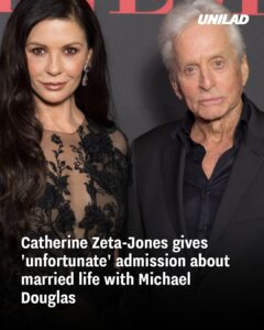 Read more about the article Catherine Zeta-Jones Admits “Unfortunate” Truth About Married Life with Michael Douglas
