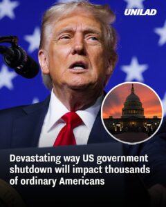 Read more about the article US Government Shutdown Set to Impact Thousands of Americans