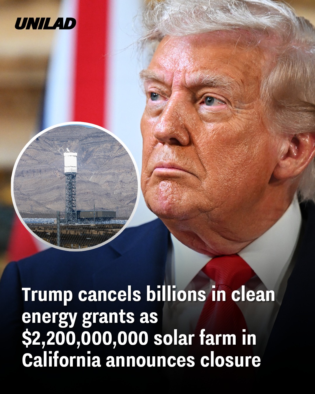Read more about the article Insurance for America’s Energy Future: Trump Cancels $7.6 Billion in Clean Energy Grants as $2.2 Billion California Solar Farm Shuts Down