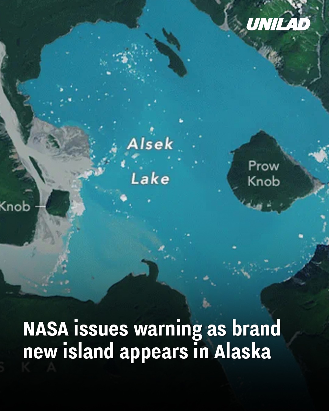 You are currently viewing NASA Warns as Brand-New Island Emerges in Alaska Amid Glacial Melt