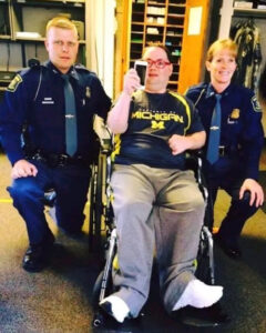 Read more about the article A Stolen Lifeline: How Michigan Officers’ Kindness Restored a Young Man’s Music and Joy