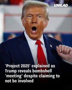 Read more about the article Insurance of Power? Trump’s Shift on Project 2025 Explained