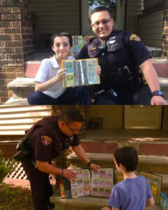 Read more about the article An Officer’s Kind Gesture: How a Box of Pokémon Cards Restored a Boy’s Faith