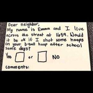 Read more about the article A Neighbor With a Heart of Gold Has the Perfect Response to a Shy Little Girl