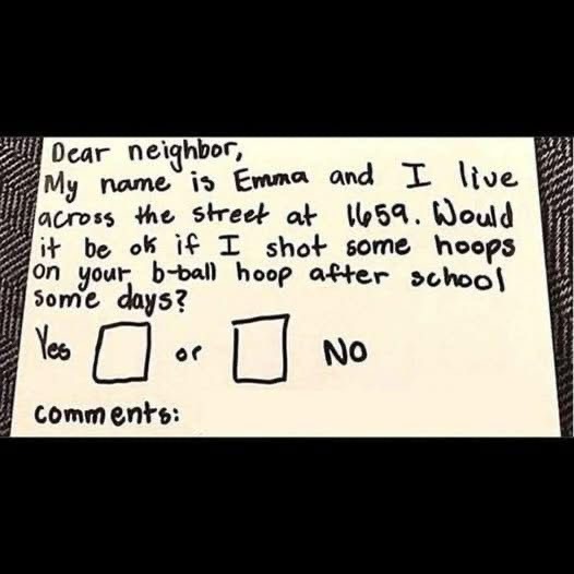 Read more about the article A Neighbor With a Heart of Gold Has the Perfect Response to a Shy Little Girl