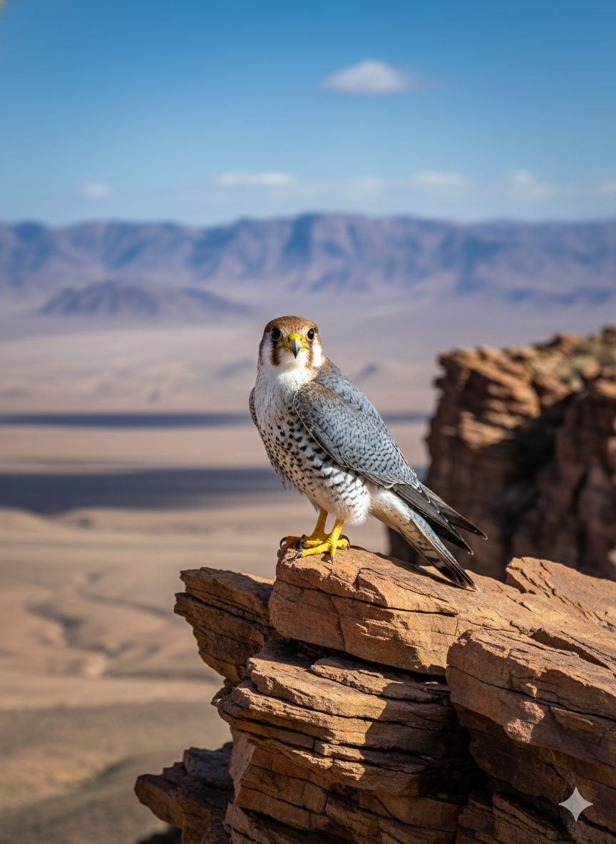 You are currently viewing The Swift Hunter: Red-necked Falcon