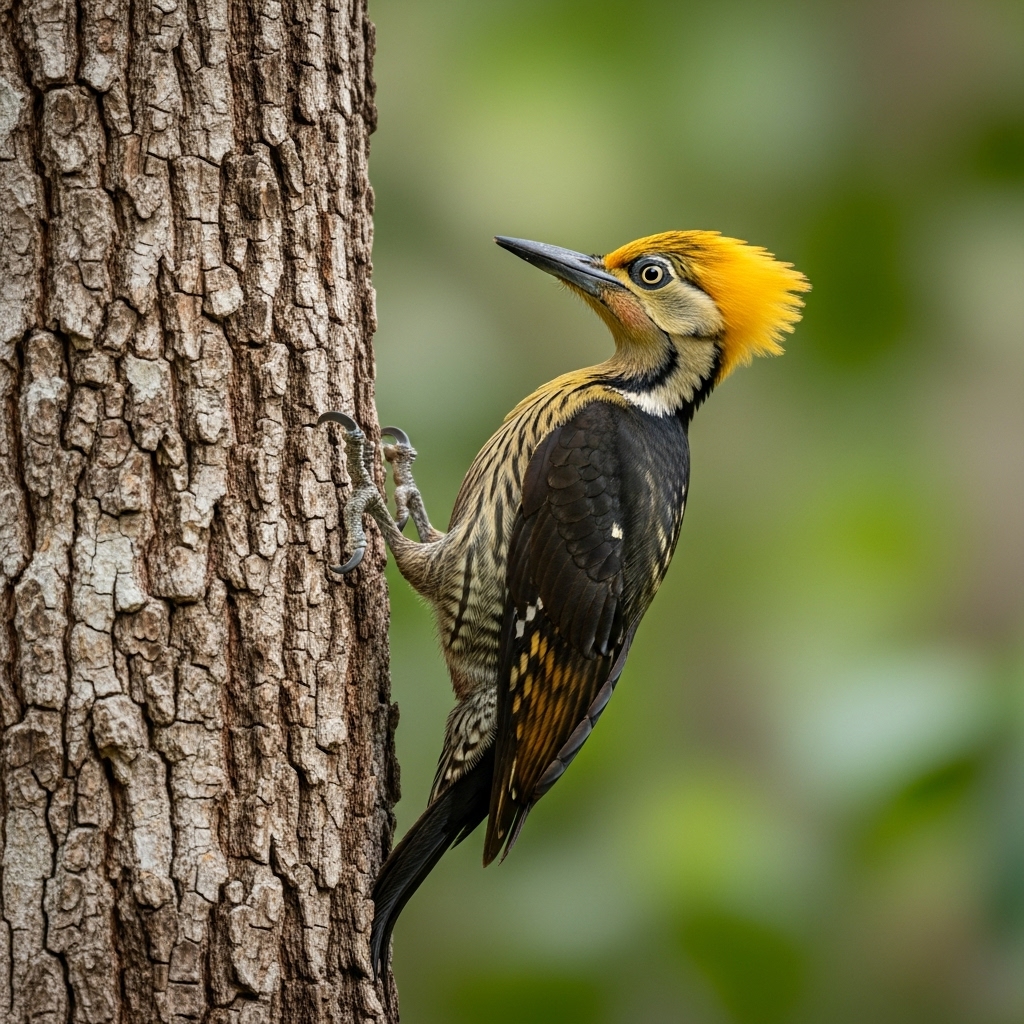 You are currently viewing The Blond-crested Woodpecker: A Tropical Beauty of the Forest