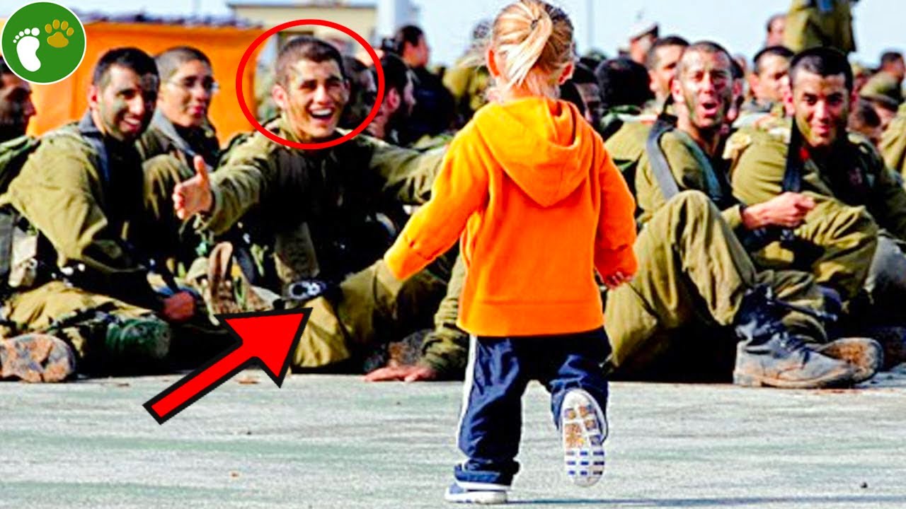 Read more about the article A Soldier’s Homecoming: The Moment His Daughter Broke Ranks and Captured the World’s Heart