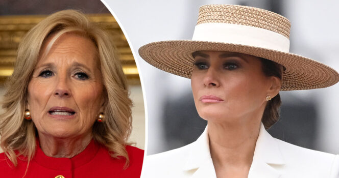 Read more about the article Jill Biden shares brutal claim about what Melania told her about Barron before Donald took office